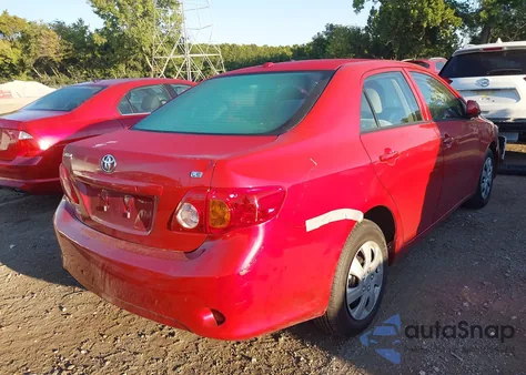 2009 Toyota Corolla S/Le/Xle from USA, damaged, VIN 1NXBU40E79Z094458